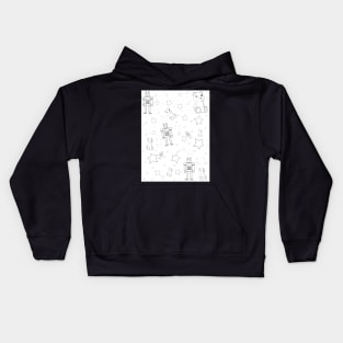 COLOR ME! Toys and Stars Pattern Kids Hoodie
